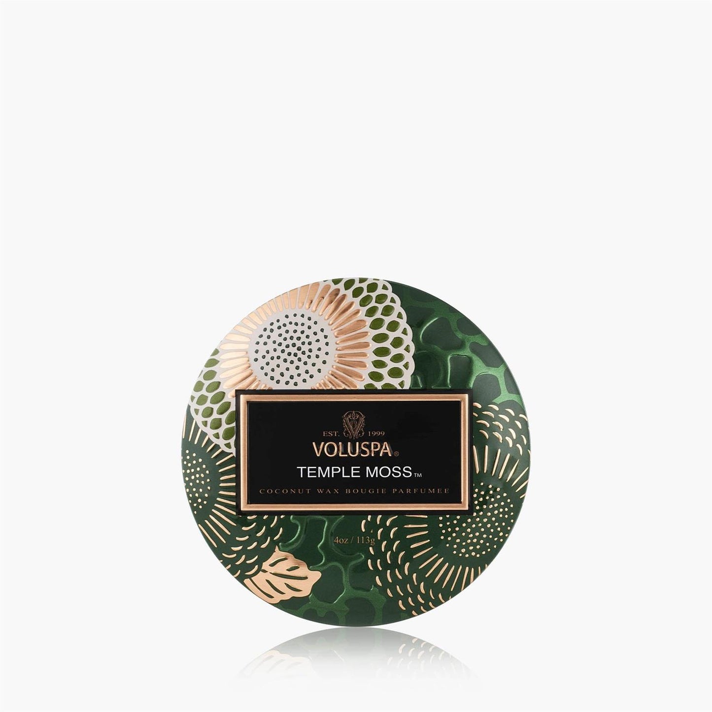 Temple Moss Mini Tin Candle 25 Timer