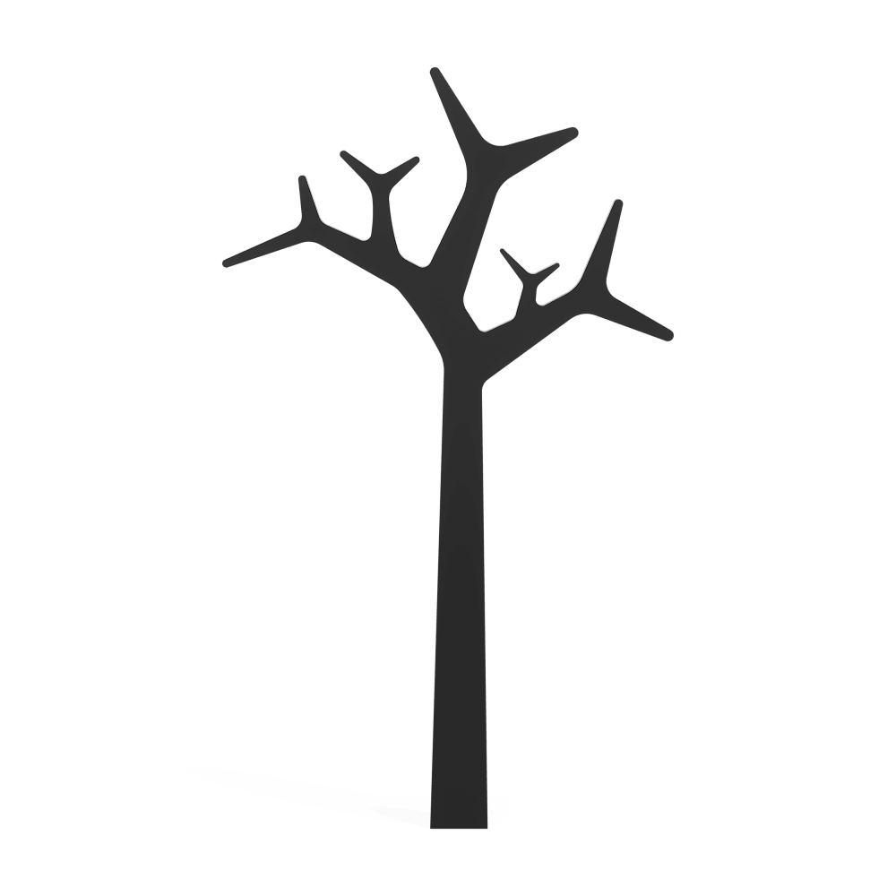 Tree Wall Svartlakkert 194 cm