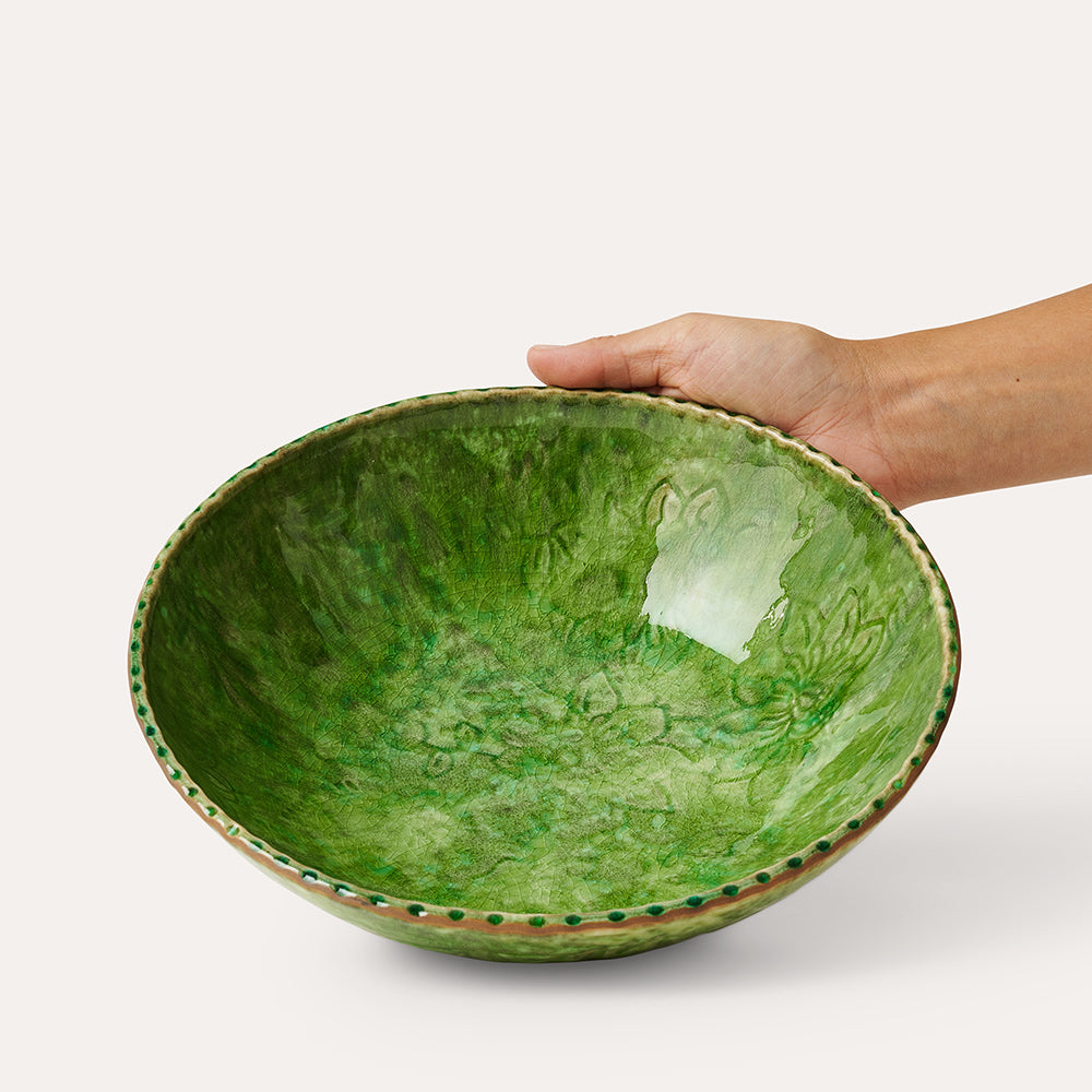 Dyp tallerken 24 cm Seaweed