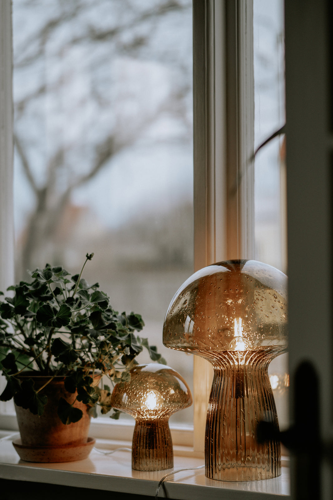 Bordlampe Fungo 30 brun Special Edition