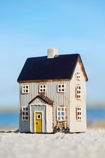 Hus til telys Visby med sykkel