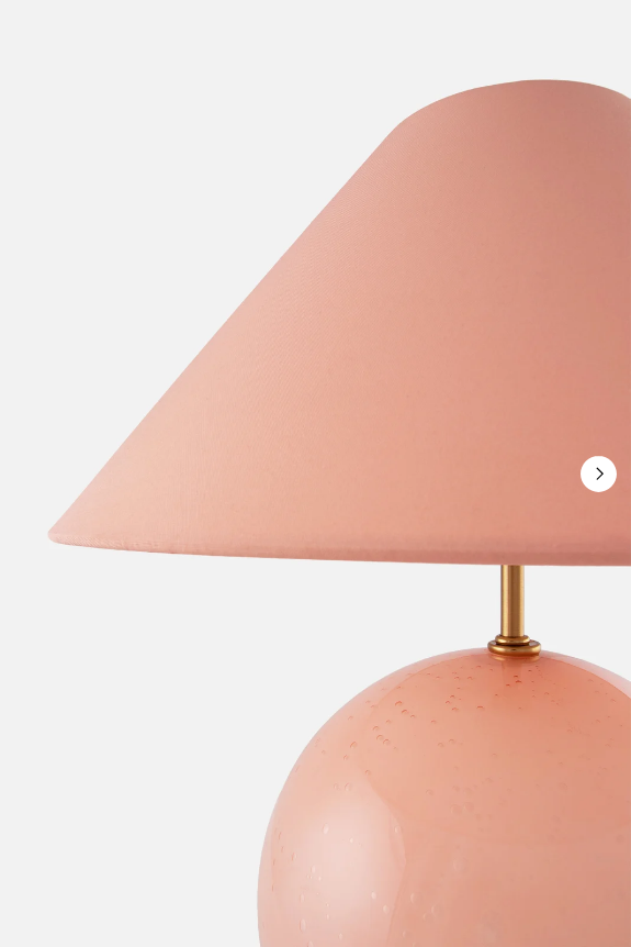 Bordlampe Iris 35 Blush