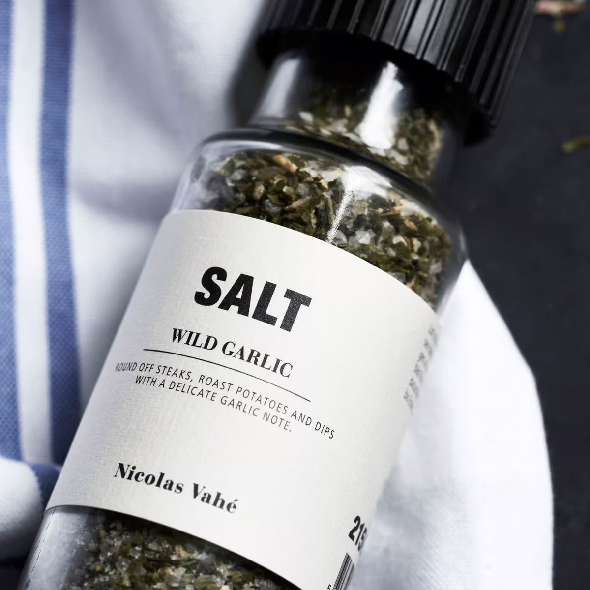 Salt vill hvitløk 215 gram