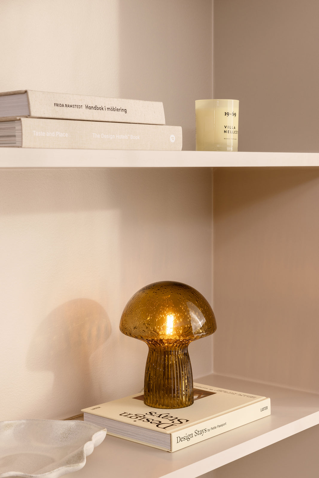 Bordlampe Fungo 16 brun Special Edition