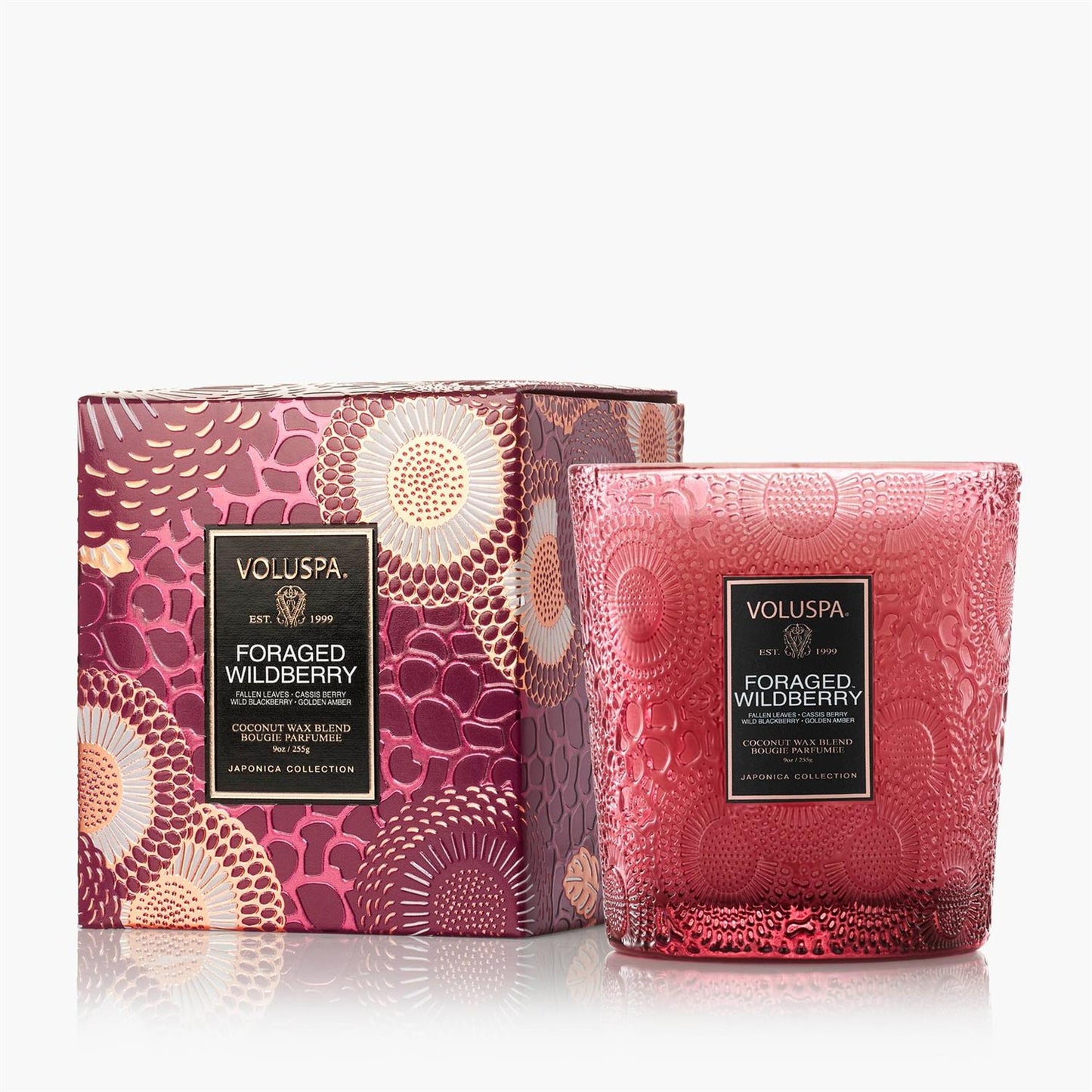 Foraged Wildberry Classic Boxed Candle 60 Timer