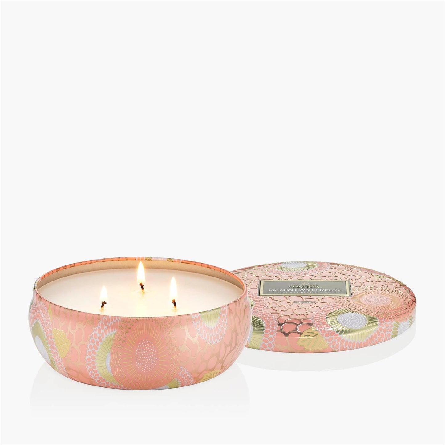 Kalahari Watermelon 3 Wick Tin Candle 40 Timer