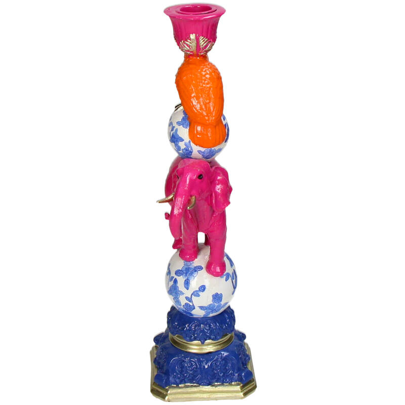 Lysestake elefant fuchsia
