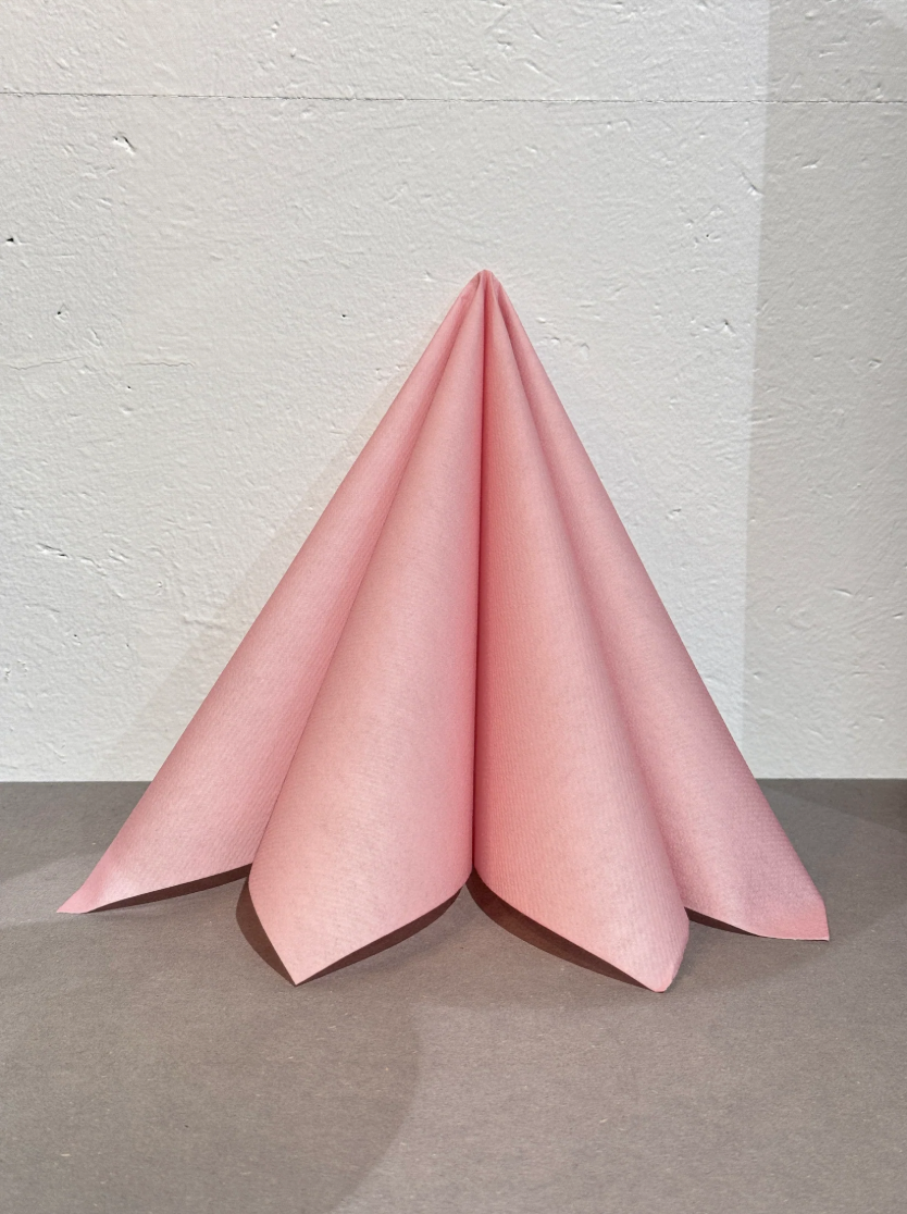 Middagserviett Textile touch gammelrosa