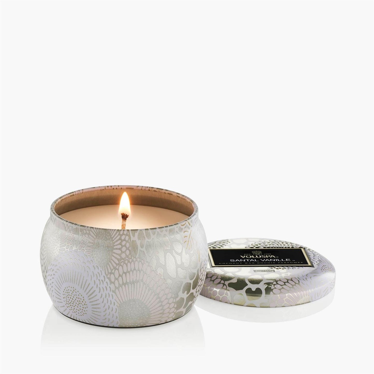 Santal Vanille Mini Tin Candle 25 Timer