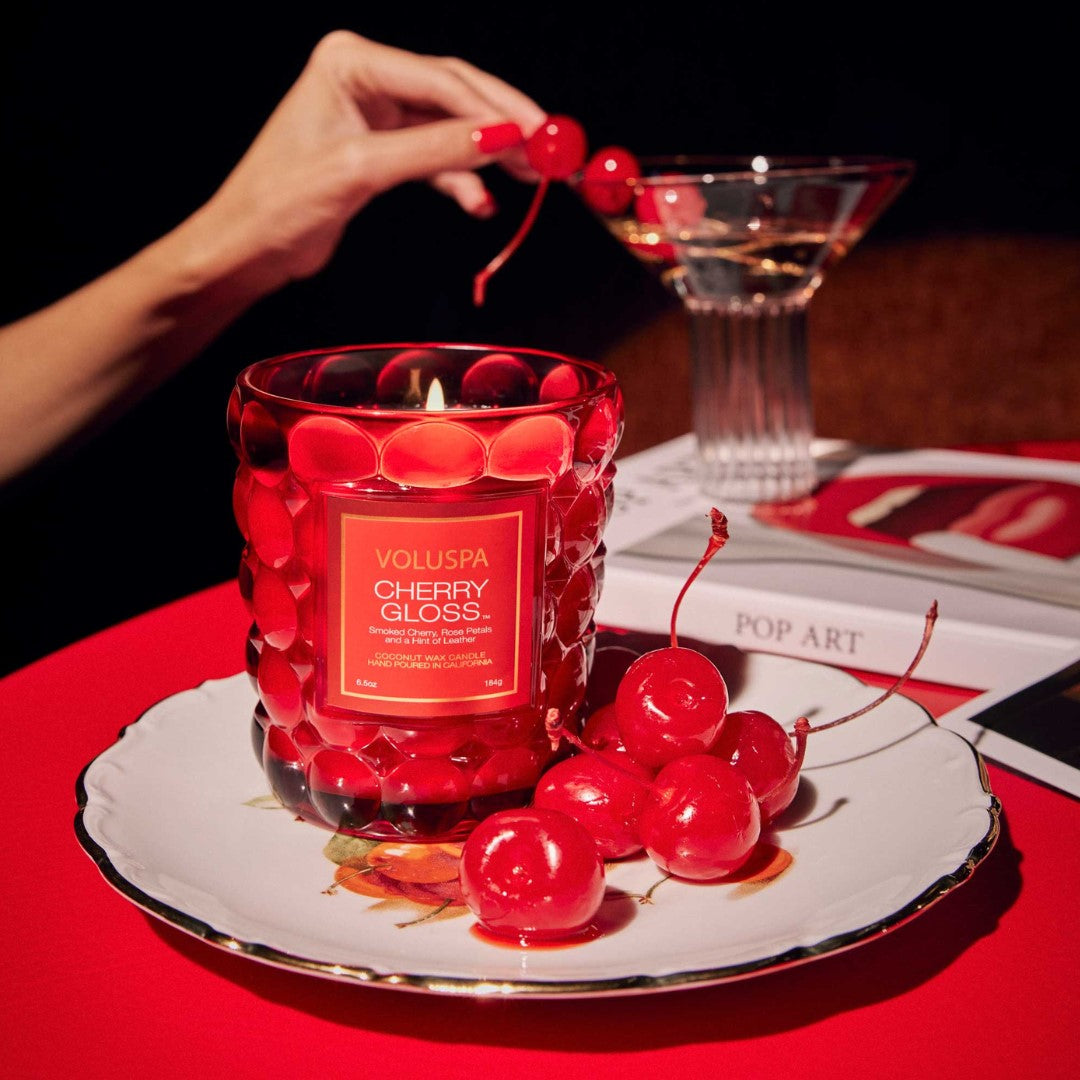 Cherry Gloss Classic Boxed Candle 60 Timer