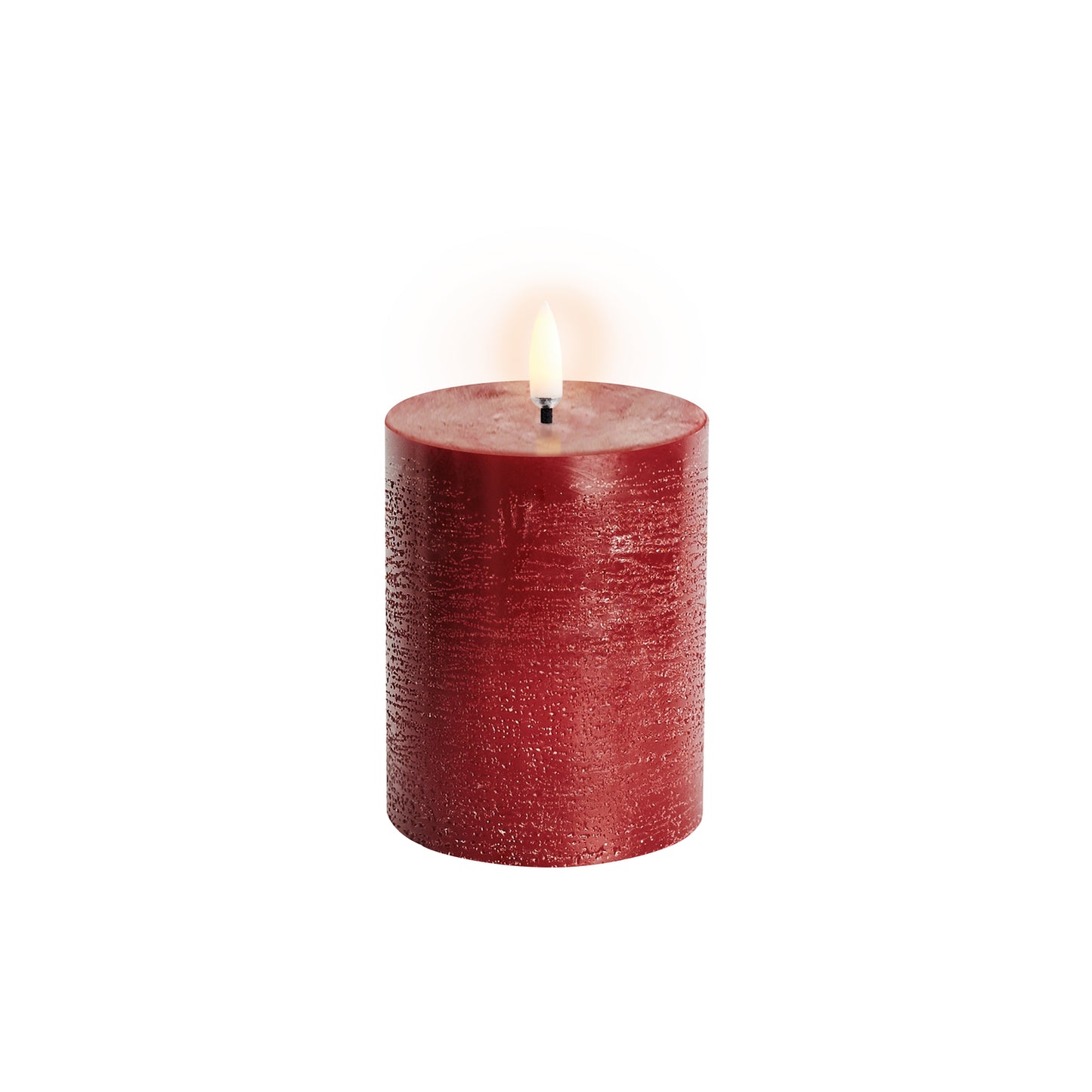 LED kubbelys Carmine red 7,8x10,1 cm