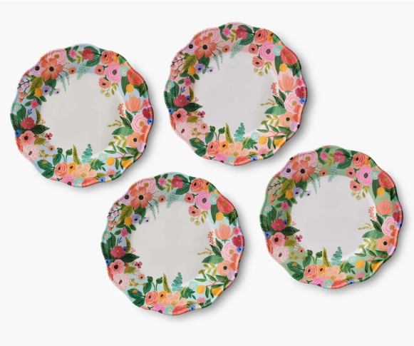 Garden Party Dinner Plate sett/4