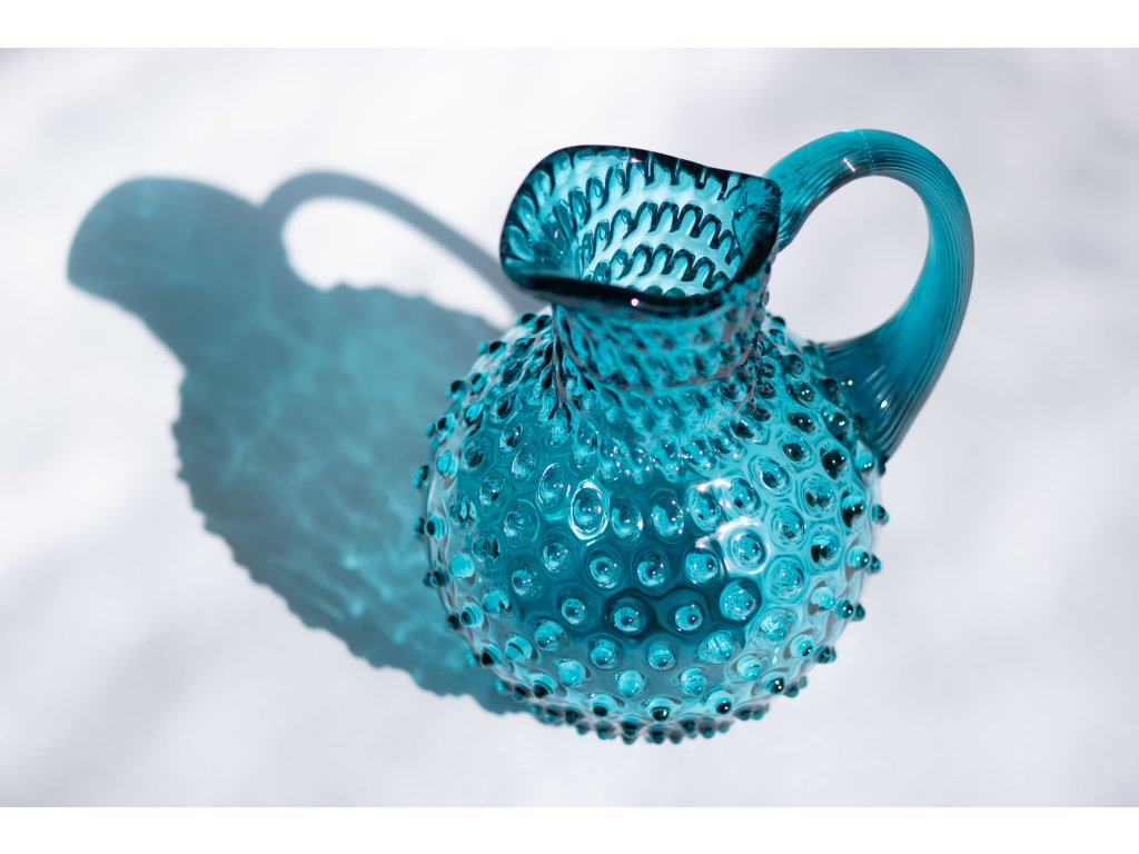 Hobnail Large Jug 2L Aquamarine