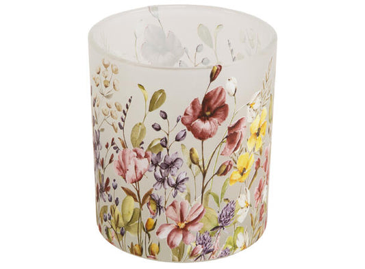 Lysglass frostet stemning 7x8 cm