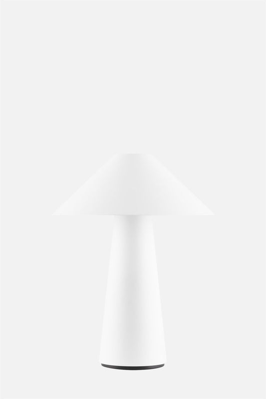 Bærbar Bordlampe Cannes hvit
