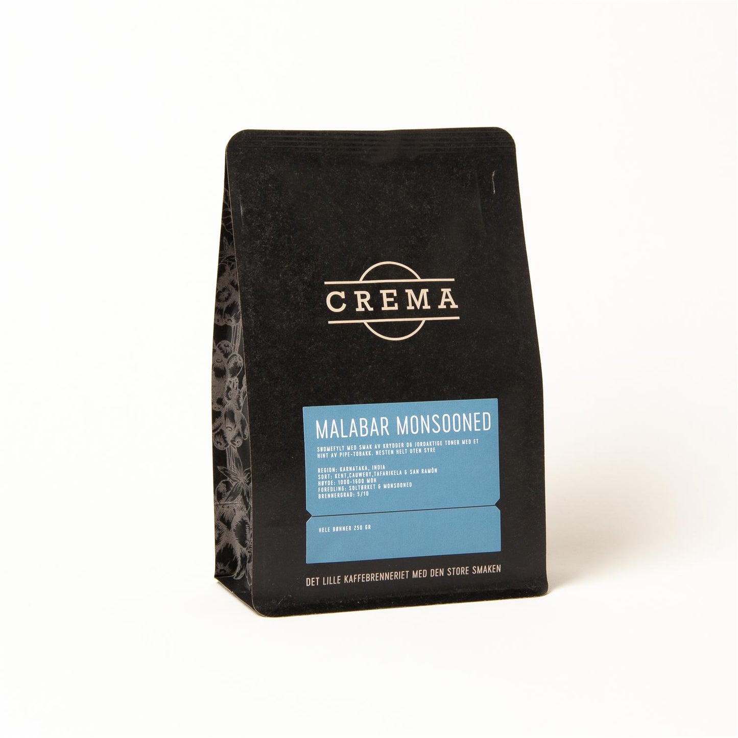 Malabar Monsooned hele bønner 250 gram