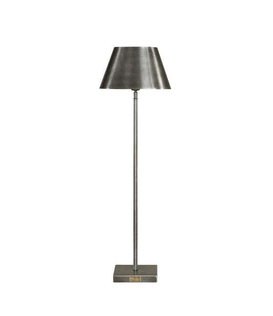 Pewter høy bordlampe