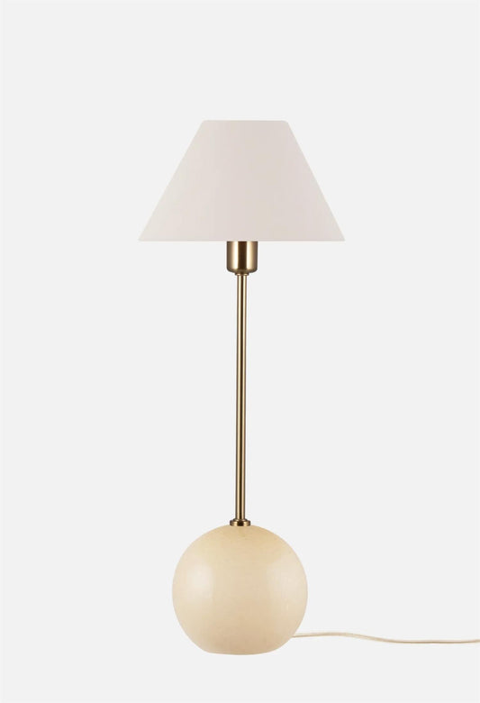 Bordlampe Iris 20 - Creme