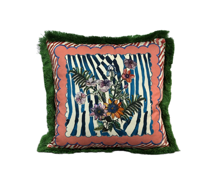 Putetrekk Ioli pink 45x45 cm