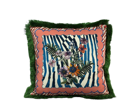 Putetrekk Ioli pink 45x45 cm