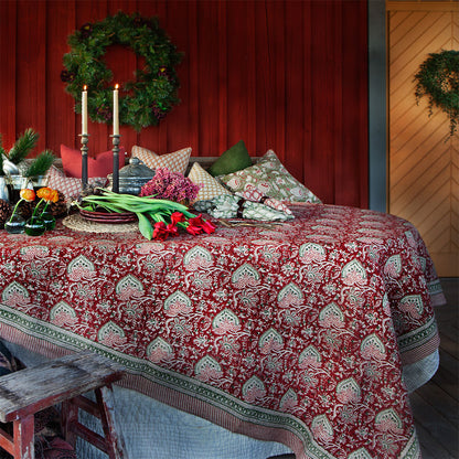 Duk Oriental rød 170x270 cm