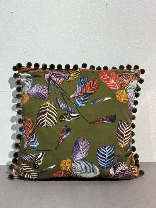 Marina olive putetrekk 45x45cm