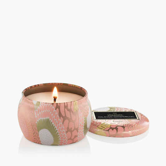 Kalahari Watermelon Mini Tin Candle 25 Timer