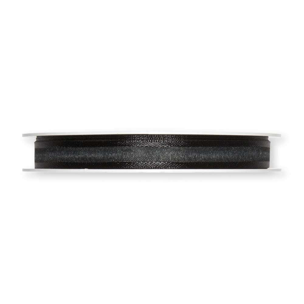 Dekorbånd Svart 10mm