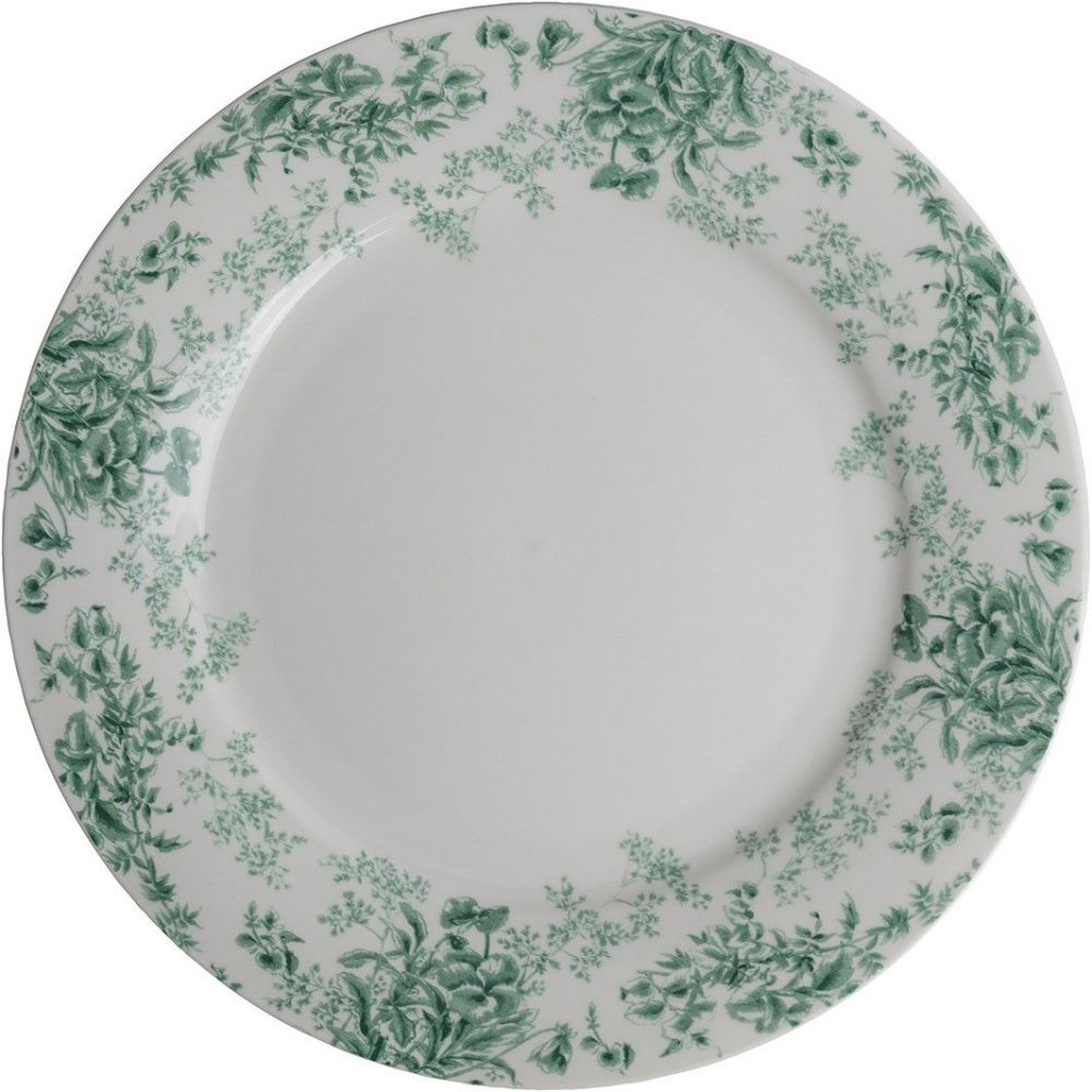 Thurston Flowers Green Tallerken 26 cm
