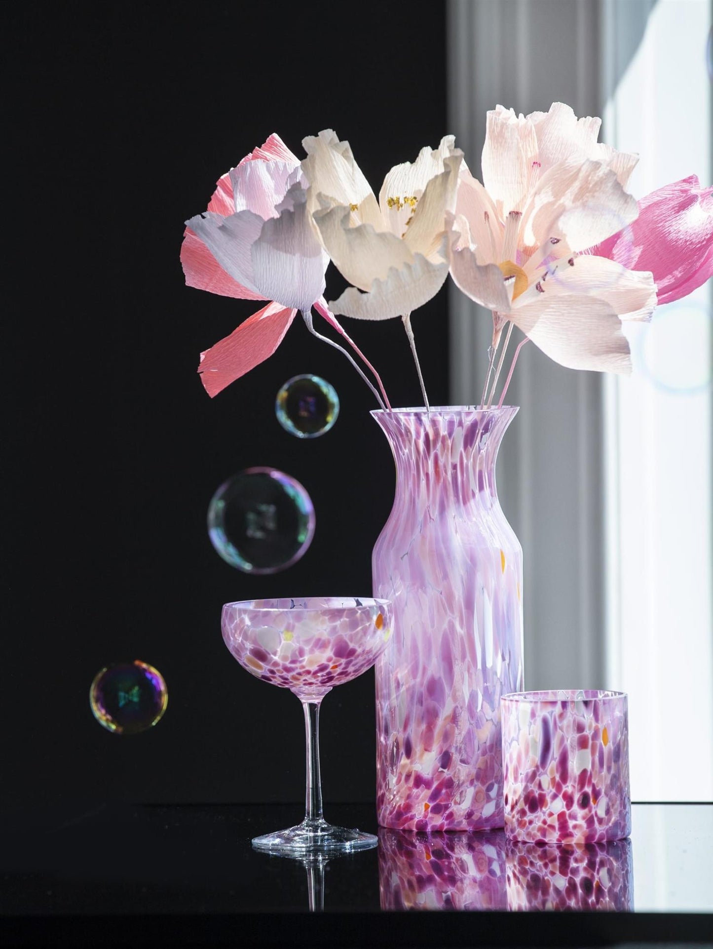 Swirl Champagneglass rosa 22 cl