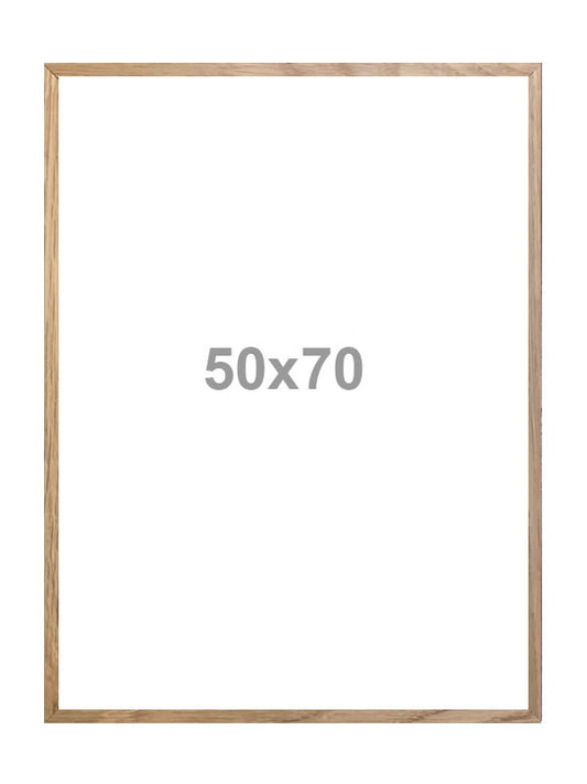 Ramme eik 50 x 70 cm