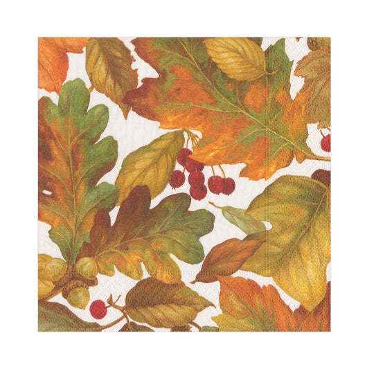 Serviett lunch autumn leaves II