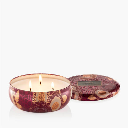 Foraged Wildberry 3 Wick Tin Candle 40 Timer