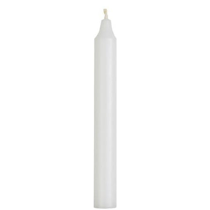 Kronelys hvit 18 cm
