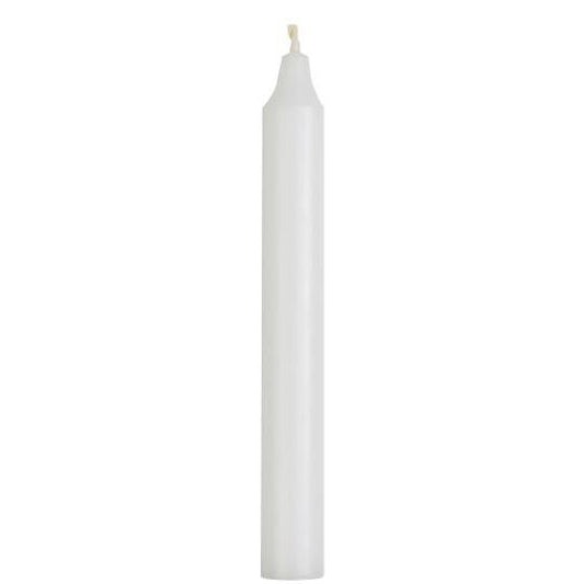 Kronelys hvit 18 cm