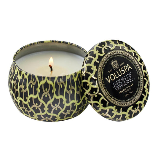 Jardin De Verveine Mini Tin Candle 25 Timer