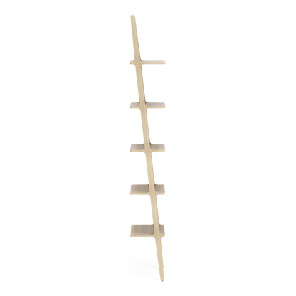 Libri 5 hyller Eik Natur