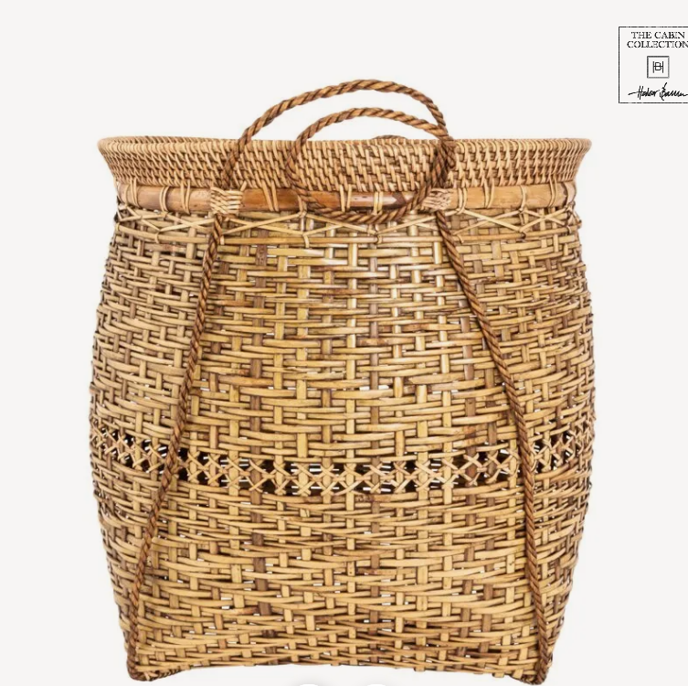 Kurv Colmar i rattan H39 cm
