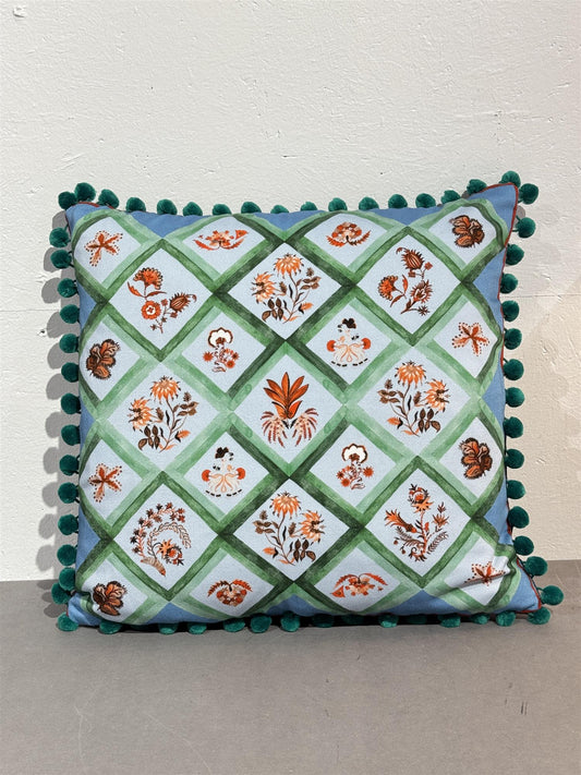 Lucia putetrekk ciel 45x45 cm