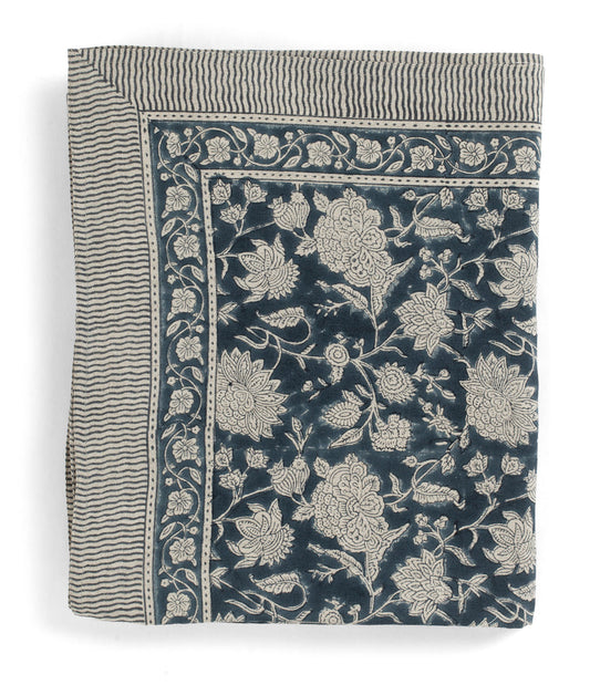 Duk Indian Rose Denim Blue 170x270 cm