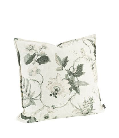 Putetrekk Mabelle offwhite/green 50x50 cm