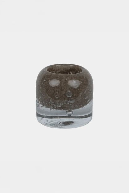 Leah telysholder taupe 7,5 cm