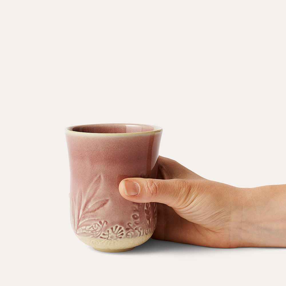 Latte kopp Old Rose