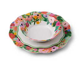 Garden Party Dessert Plate set/4