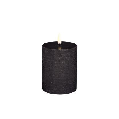 LED kubbelys Forest black rustic 7,8x10,1 cm