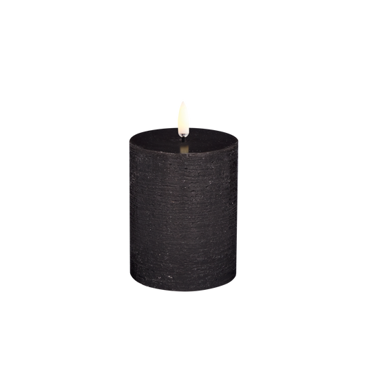 LED kubbelys Forest black rustic 7,8x10,1 cm