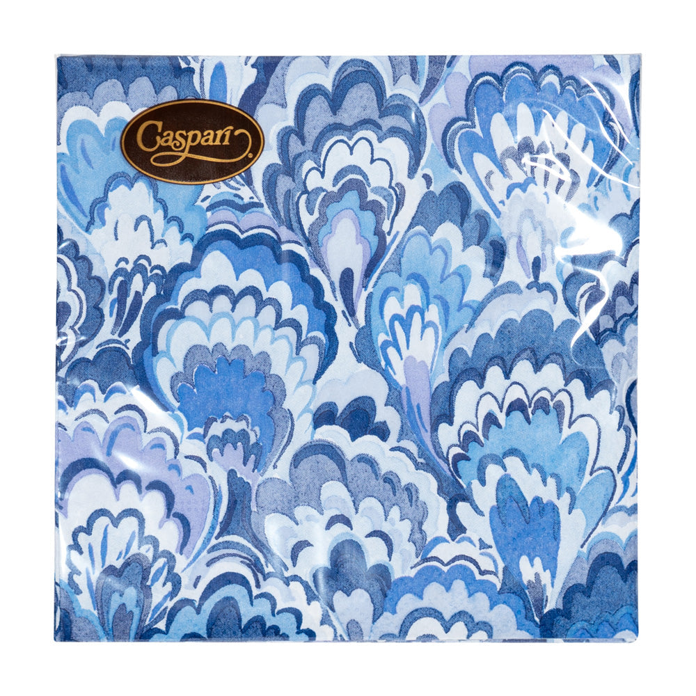 Serviett kaffe Marbled ceramica indigo