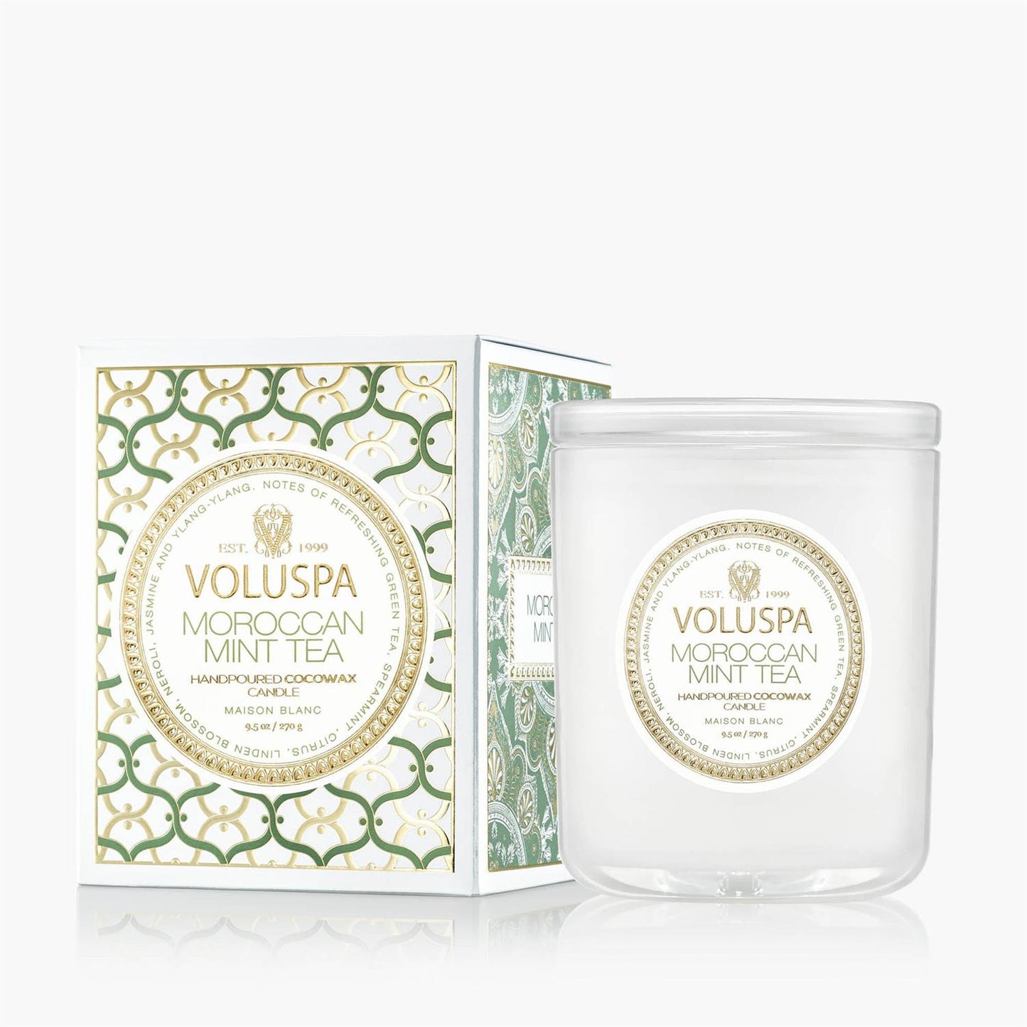 Moroccan Mint Tea Classic Boxed Candle 60 Timer