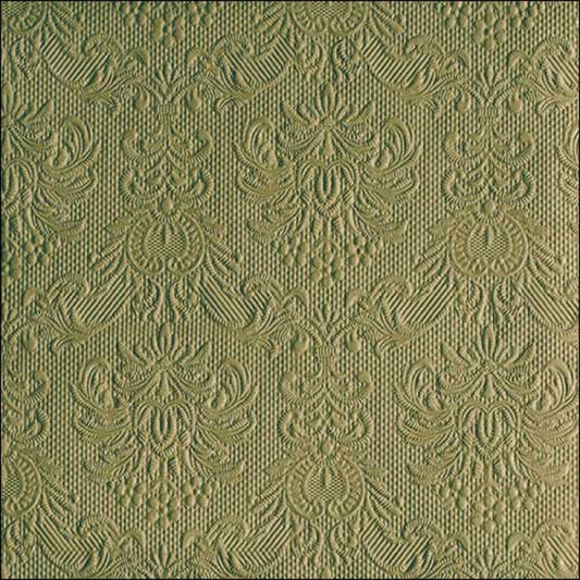 Serviett middag Elegance Green Leaf