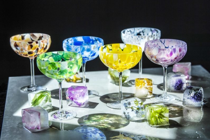 Swirl Champagneglass grønn 22 cl